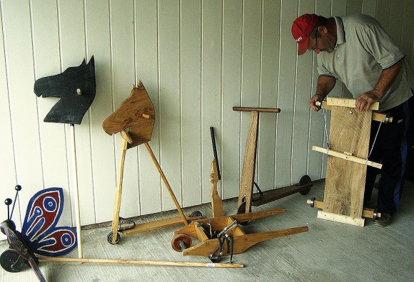 Gradski muzej Virovitica: Prezentacija drvenih igračaka Marijana Volenika