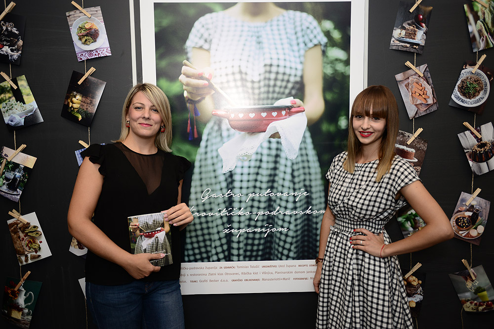 Predstavljena kuharica tradicionalnih podravskih i slavonskih jela „Gastro putovanje Virovitičko-podravskom županijom”