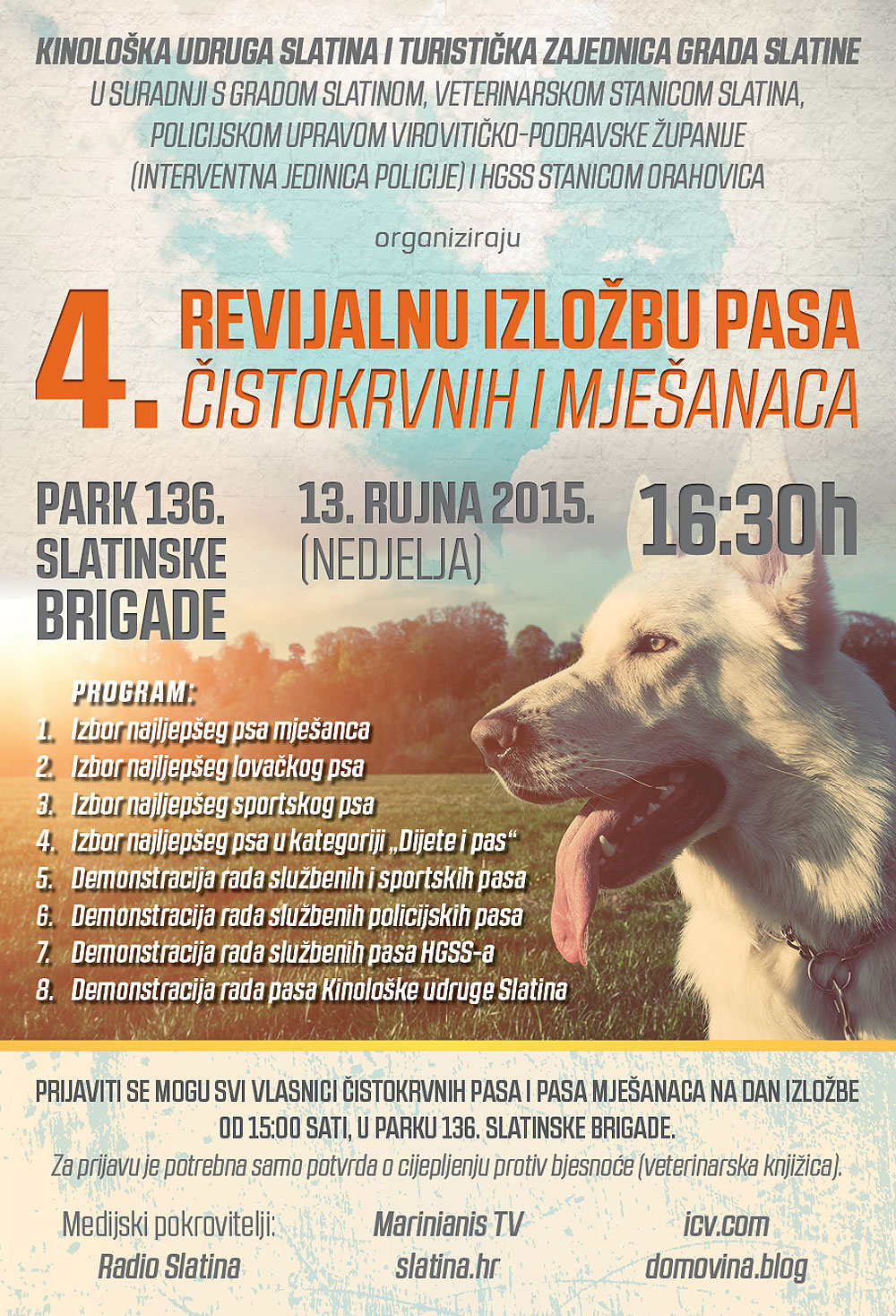 4. revijalna izložba pasa u nedjelju, 13. rujna u Parku 136. slatinske brigade 1 Plakat-izlozba-pasa