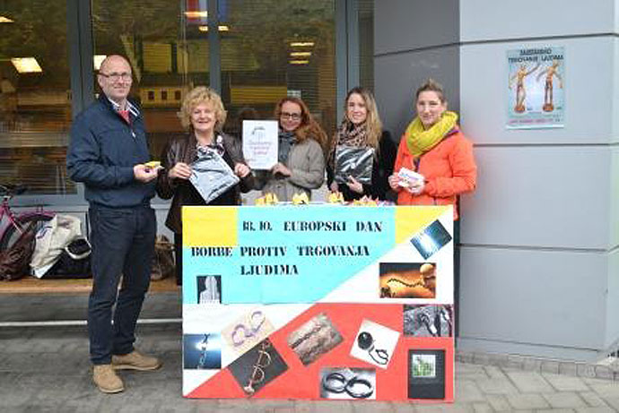 Udruga S.O.S. Virovitica obilježila Europski dan borbe protiv trgovanja ljudima