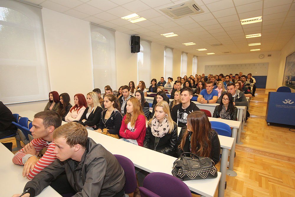 U Visokoj školi Virovitica održan tradicionalni “dekanski sat” za novu generaciju studenata