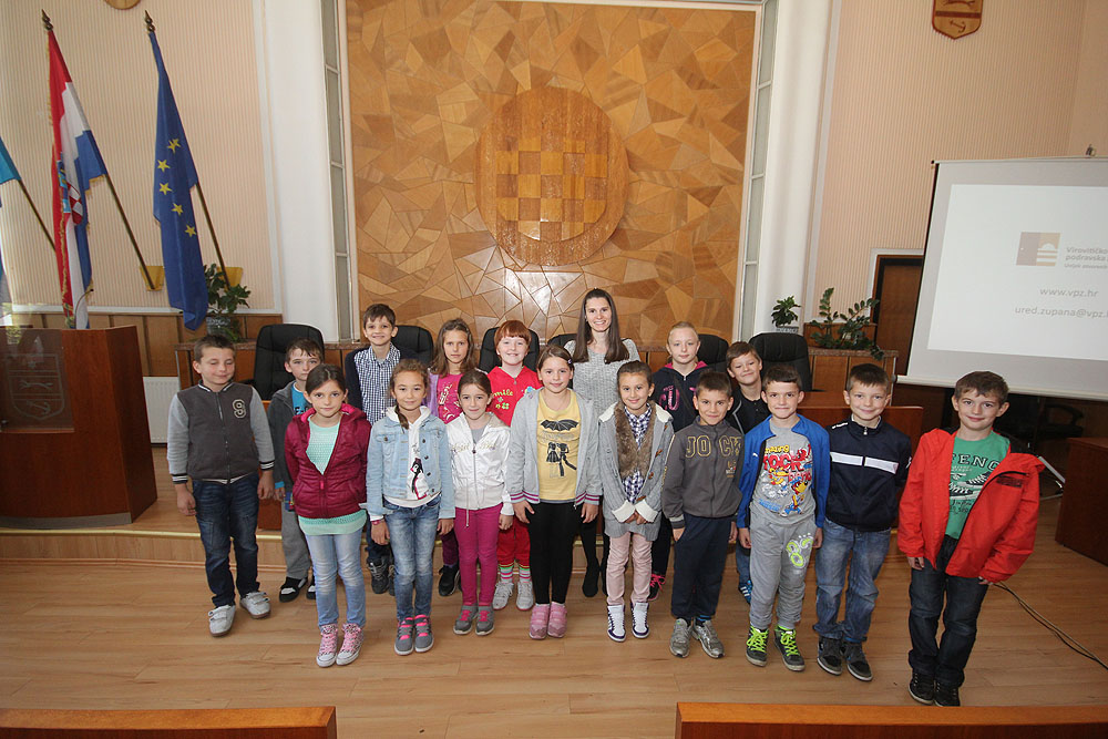 FOTO: Učenici Osnovne škole Gradina u sklopu terenske nastave posjetili Virovitičko-podravsku županiju