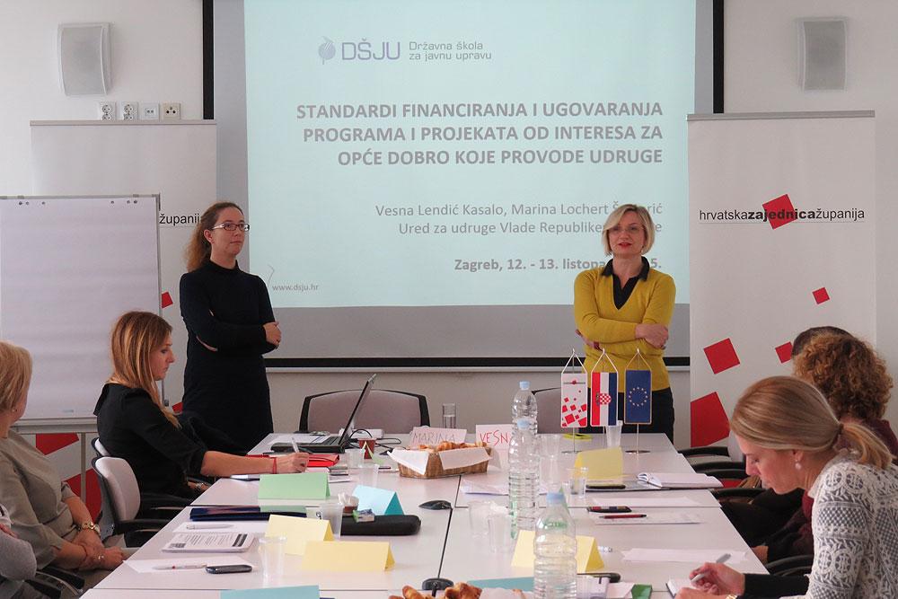 Pročelnici i predstavnici županijskih upravnih odjela na radionici o Uredbi vezanoj uz financiranje projekata udruga