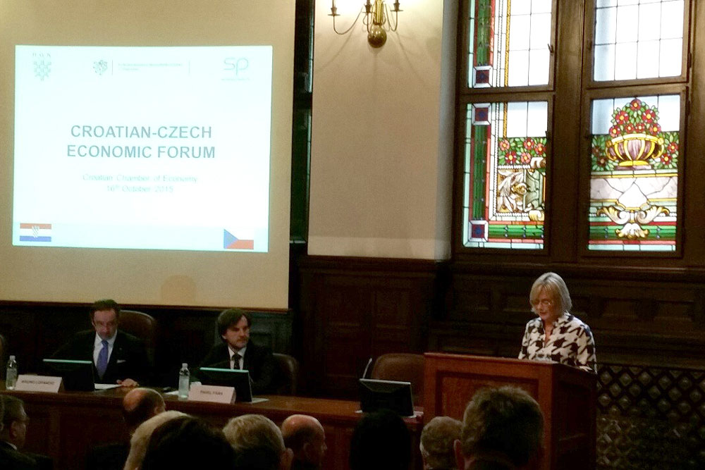 U Hrvatskoj gospodarskoj komori u Zagrebu održan Hrvatsko-češki gospodarski forum