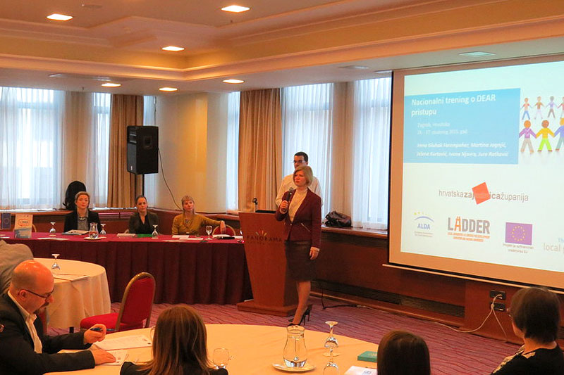 Zamjenica župana Sanja Bošnjak otvorila drugi nacionalni DEAR trening u okviru EU projekta LADDER