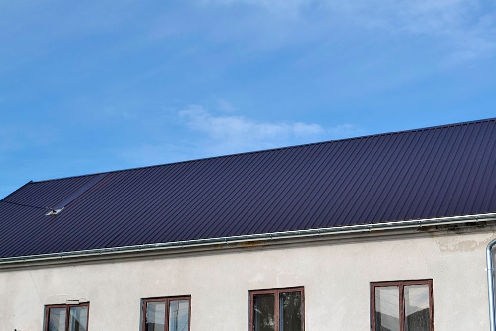 Sanirano krovište na Društvenom domu u Naudovcu