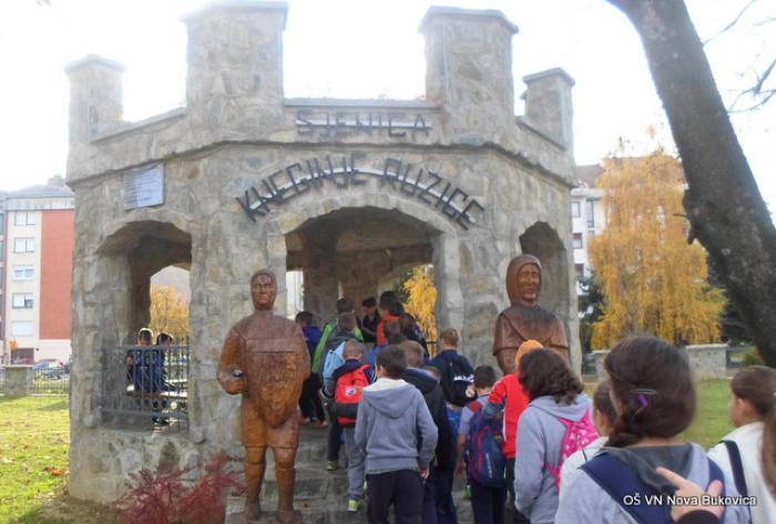 Učenici OŠ Vladimira Nazora Nova Bukovica na terenskoj nastavi u Orahovici