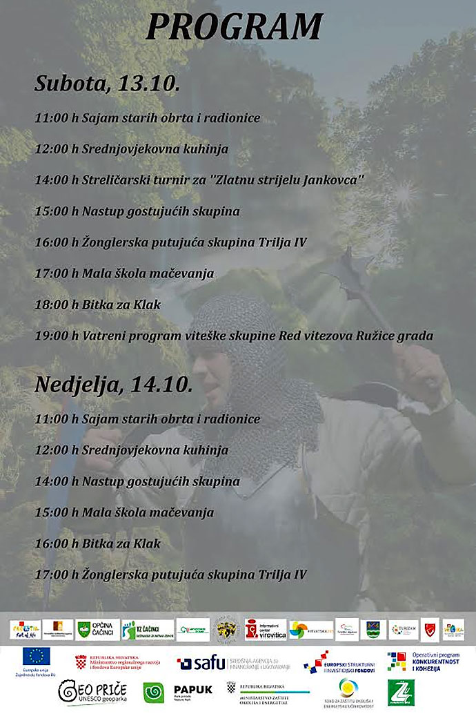 Spektakl u biseru Slavonije: Srednjovjekovni viteški turnir na Jankovcu održat će se 13. i 14. listopada u sklopu „PReKUL festivala“ 1 vitezovi jankovac (3)