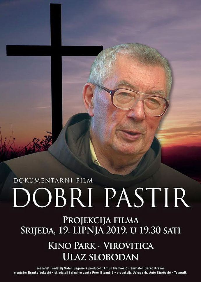 U srijedu 19. lipnja, u Kinu Park, održat će se projekcija dokumentarnog filma o Virovitičaninu Flavijanu Šolcu - „Dobri pastir“ 1 sbcp0jt7