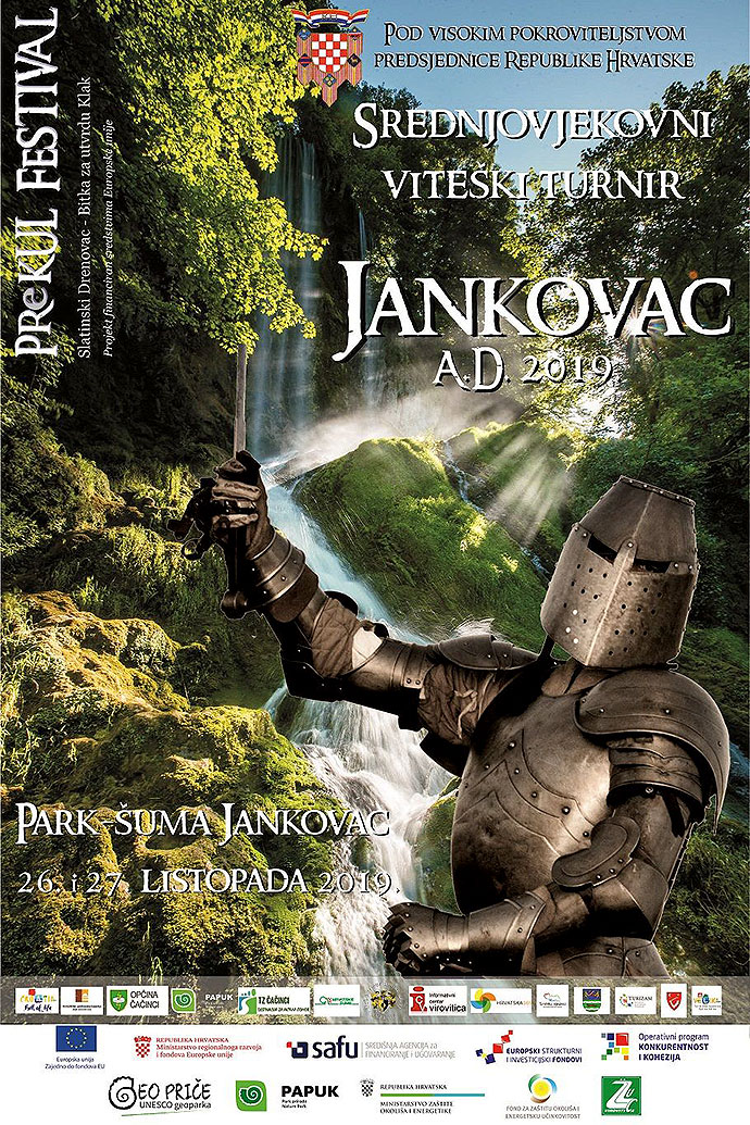 Pogledajte što vas sve očekuje na „PReKUL festivalu"- Srednjovjekovnom viteškom turniru na Jankovcu 26. i 27. listopada 1 letak_viteski_2019