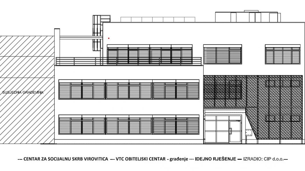 Bolje i kvalitetnije pružanje usluga: Gradit će se nova zgrada Obiteljskog centra u Virovitici 1 procelje-zgrade-1068x599 - Copy