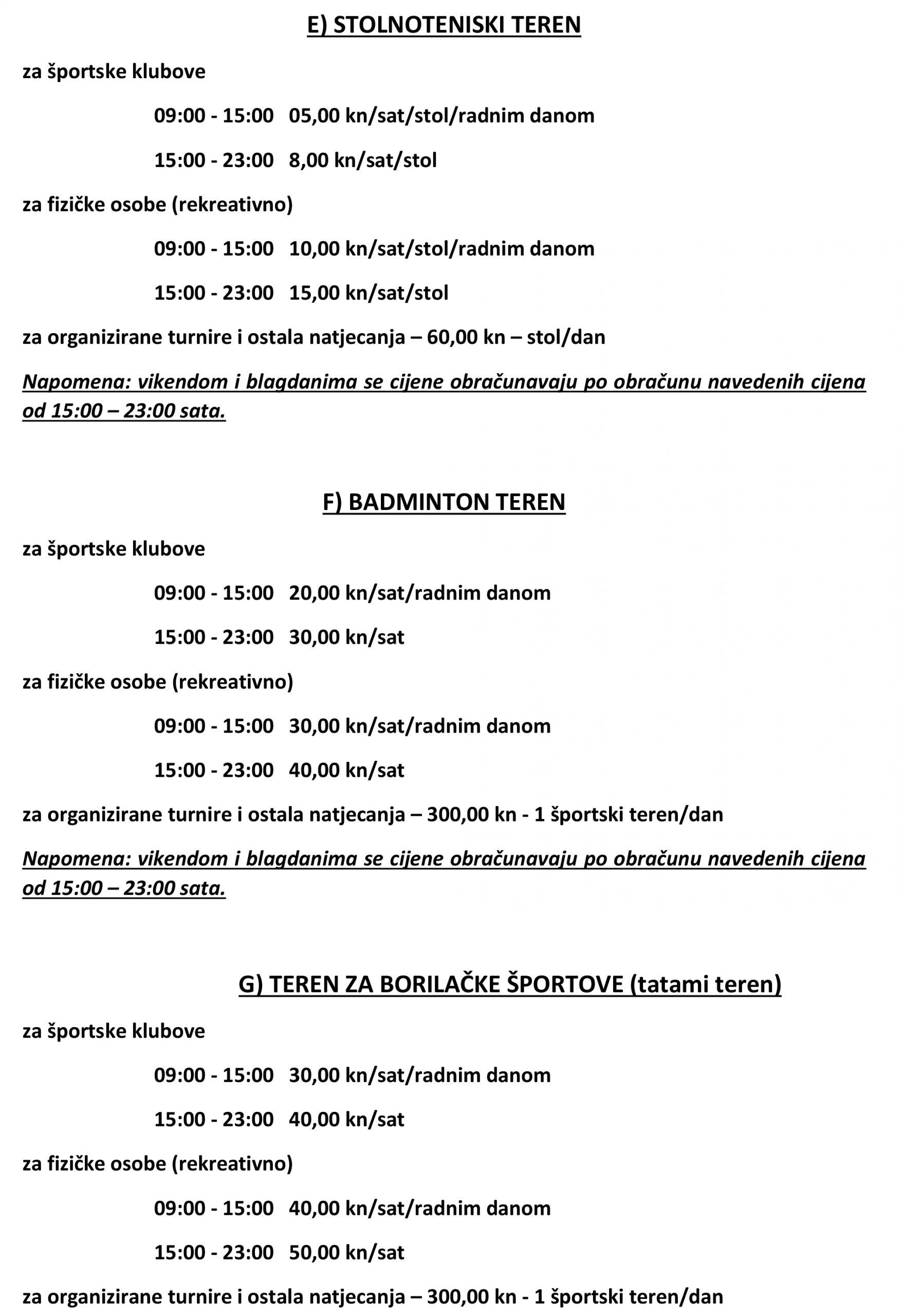 Doznajte koje su nove - „ljetne cijene“ za korisnike sportskih terena u hali Viroexpa 3 c scaled