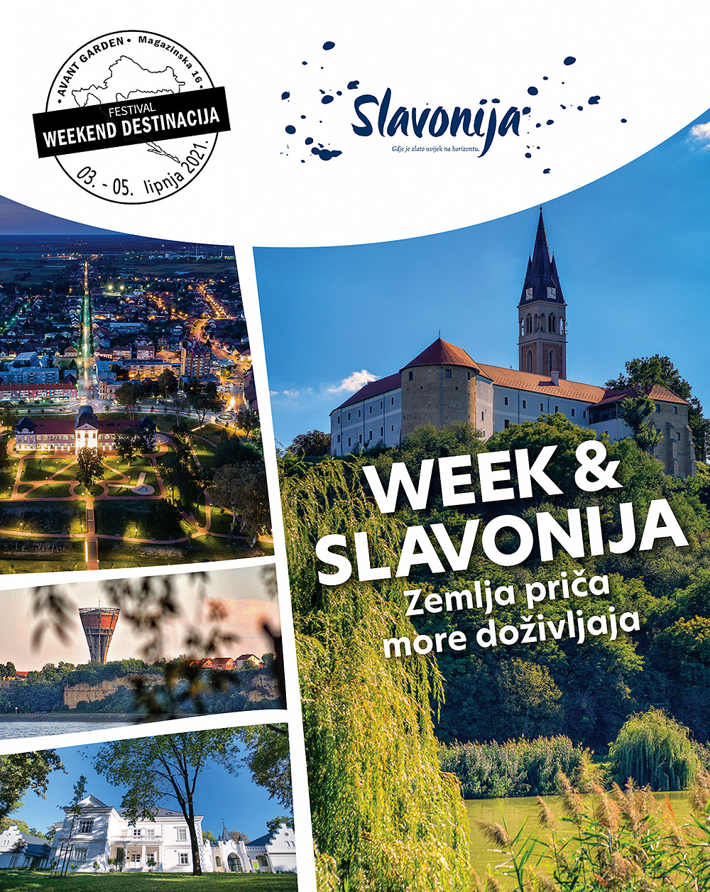 Od četvrtka do subote: Dravska, priča, Park prirode Papuk, Podrum Vineda, Pustara Višnjica, Pitomačka pivovara i Blue Green turizam, u Zagrebu će se predstaviti na Festivalu vikend destinacije „Week and Slavonija“ 1