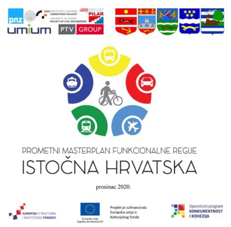 Predstavljen projekt „Izrada prometnog master plana funkcionalne regije Istočna Hrvatska“ koji je temelj za sve buduće ceste, dionice, pruge, prometnice koje će se financirati u budućnosti 1 masterplan logaci