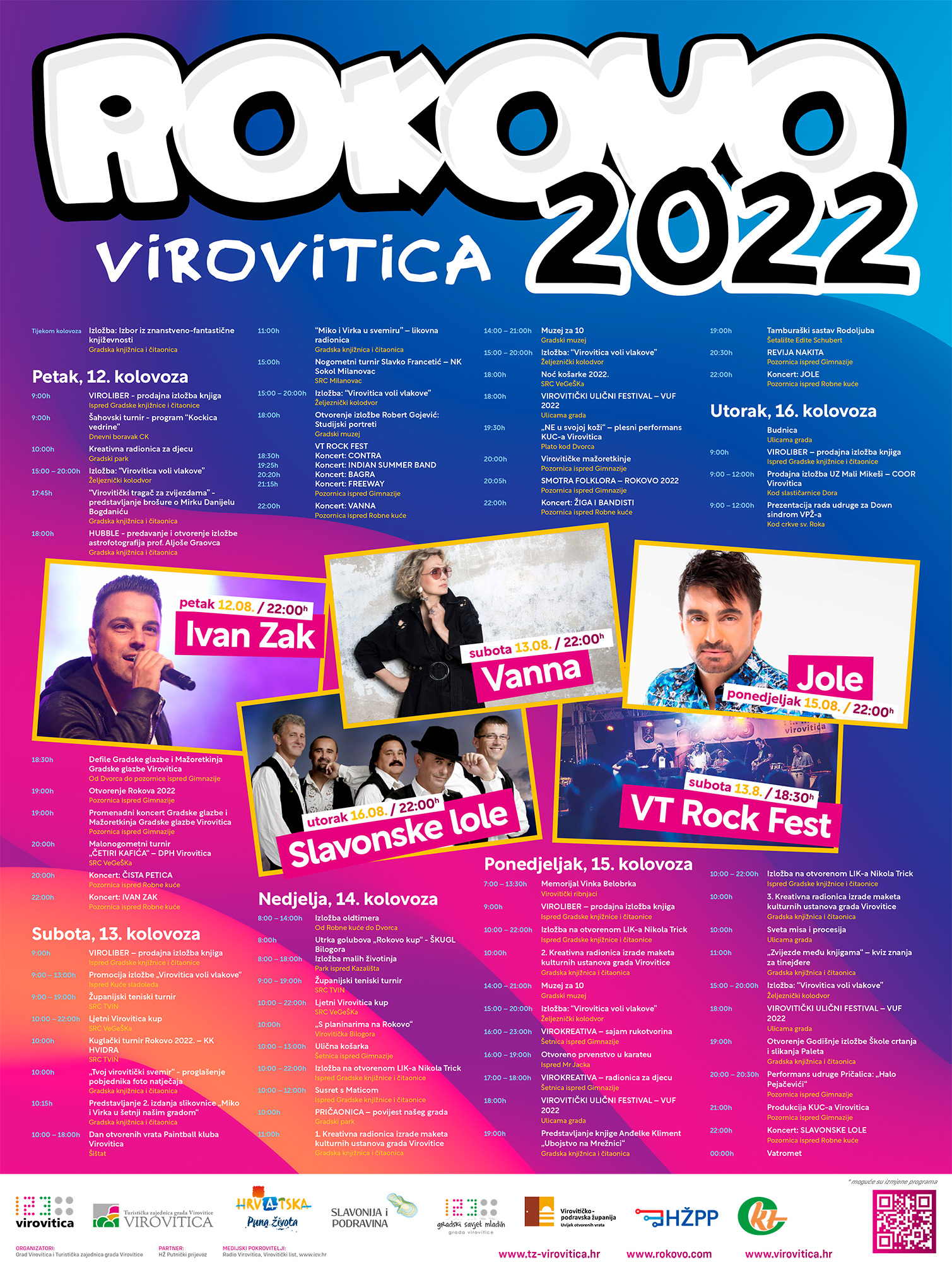 Donosimo program ovogodišnjeg Rokova: Stižu Ivan Zak, Vanna, Jole i Slavonske Lole 1 rokovo 2022 1000px 1