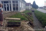 Olujno nevrijeme u Slatini: U samo sat vremena palo je kiše kao za cijeli srpanj, Radio Slatina je prekinuo program zbog poplave u prostorima 1 Olujno nevrijeme u Slatini 2