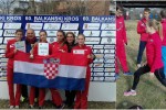 Doroteja Santi kao članica reprezentacije Hrvatske, osvojila je broncu na Prvenstvu Balkana u krosu 3 santi