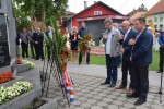 Nakon odavanja počasti poginulim hrvatskim braniteljima predstavljena poštanska marka s likom Petra Preradovića 10 marka i vijenci pitomaca 10