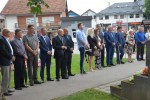 Nakon odavanja počasti poginulim hrvatskim braniteljima predstavljena poštanska marka s likom Petra Preradovića 16 marka i vijenci pitomaca 16