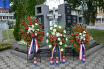 Nakon odavanja počasti poginulim hrvatskim braniteljima predstavljena poštanska marka s likom Petra Preradovića 19 marka i vijenci pitomaca 19