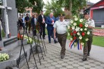 Nakon odavanja počasti poginulim hrvatskim braniteljima predstavljena poštanska marka s likom Petra Preradovića 3 marka i vijenci pitomaca 3