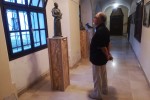 Otvorena izložba fra Jakija: Njegova skulptura Sv. Roka već dvadeset godina krasi Viroviticu 2 IMG 20180805 195940