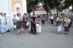 Otvorena izložba fra Jakija: Njegova skulptura Sv. Roka već dvadeset godina krasi Viroviticu 3 IMG 20180805 200331