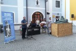 Otvorena izložba fra Jakija: Njegova skulptura Sv. Roka već dvadeset godina krasi Viroviticu 5 IMG 20180805 200524