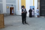 Otvorena izložba fra Jakija: Njegova skulptura Sv. Roka već dvadeset godina krasi Viroviticu 7 IMG 20180805 200838