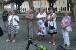 Otvorena izložba fra Jakija: Njegova skulptura Sv. Roka već dvadeset godina krasi Viroviticu 9 IMG 20180805 201010