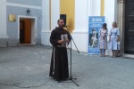 Otvorena izložba fra Jakija: Njegova skulptura Sv. Roka već dvadeset godina krasi Viroviticu 10 IMG 20180805 201227