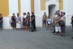 Otvorena izložba fra Jakija: Njegova skulptura Sv. Roka već dvadeset godina krasi Viroviticu 13 IMG 20180805 202210