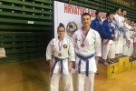 Na Prvenstvu Hrvatske u Zagrebu, Sara Malčec i Maks Luka Šenjug osvojili su seniorske bronce u katama 3 53201059 2274343709503923 2789300775912734720 n