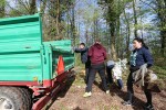 Zelena čistka: U sklopu akcije očišćena planinarska staza Virovitički vidici, u šumi je bilo televizora i frižidera, broj divljih odlagališta znatno se smanjuje 14 zelena 14