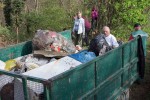 Zelena čistka: U sklopu akcije očišćena planinarska staza Virovitički vidici, u šumi je bilo televizora i frižidera, broj divljih odlagališta znatno se smanjuje 36 zelena 36