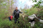 Zelena čistka: U sklopu akcije očišćena planinarska staza Virovitički vidici, u šumi je bilo televizora i frižidera, broj divljih odlagališta znatno se smanjuje 5 zelena 5