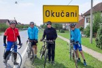 Fotogalerija: Četvorica upornih izvezla biciklistički maraton Slatina-Okučani za sve poginule hrvatske branitelje u Domovinskom ratu 2 cetvorica okucani 2