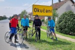 Fotogalerija: Četvorica upornih izvezla biciklistički maraton Slatina-Okučani za sve poginule hrvatske branitelje u Domovinskom ratu 6 cetvorica okucani 6