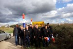 Hrvatski branitelji, članovi UHDDR s područja grada Slatine u Škabrnji odali počast žrtvama tog mjesta 3 skabrnja 3