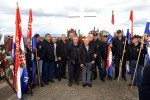 Hrvatski branitelji, članovi UHDDR s područja grada Slatine u Škabrnji odali počast žrtvama tog mjesta 8 skabrnja 8
