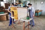 Stolari virovitičke Industrijsko-obrtničke škole izrađuju kućice za napuštene pse iz Skloništa za životinje Virovitica 10 kucice in skola 10