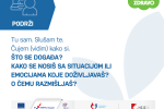 Živjeti zdravo kod kuće: I uz mjere fizičkog distanciranja, pružimo podršku odnosno psihološku prvu pomoć osobama koje su uznemirene 1 nasl1