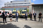 U godini kada su bili "najbrža hitna Hrvatske", 2018., je stiglo sedam, ove godine pet: Oni godišnje na kotačima provezu više od milijun kilometara, Zavod za hitnu medicinu VPŽ dobio četiri nova vozila, peto stiže 2 IMG 5098