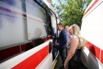 U godini kada su bili "najbrža hitna Hrvatske", 2018., je stiglo sedam, ove godine pet: Oni godišnje na kotačima provezu više od milijun kilometara, Zavod za hitnu medicinu VPŽ dobio četiri nova vozila, peto stiže 7 IMG 5147