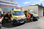 U godini kada su bili "najbrža hitna Hrvatske", 2018., je stiglo sedam, ove godine pet: Oni godišnje na kotačima provezu više od milijun kilometara, Zavod za hitnu medicinu VPŽ dobio četiri nova vozila, peto stiže 8 IMG 5153