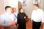 Ministar regionalnoga razvoja i fondova EU Marko Pavić uz ravnatelja Središnje agencije za financiranje i ugovaranje programa i projekata EU Tomislava Petrica obišao Svetište Gospe Voćinske 8 pavic vocin 10