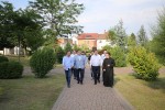 Ministar regionalnoga razvoja i fondova EU Marko Pavić uz ravnatelja Središnje agencije za financiranje i ugovaranje programa i projekata EU Tomislava Petrica obišao Svetište Gospe Voćinske 2 pavic vocin 2