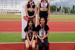 Naša Petra Keleković, braneći boje Agrama postala je atletska kadetska prvakinja Hrvatske kao dio štafete 600-200-400-800 metara 2 vtc agram 2