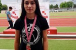 Naša Petra Keleković, braneći boje Agrama postala je atletska kadetska prvakinja Hrvatske kao dio štafete 600-200-400-800 metara 3 vtc agram 3