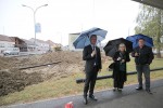 Radove na kružnom toku u Pitomači, obišli saborska zastupnica Vesna Bedeković, župan Igor Andrović i načelnik Željko Grgačić 1 kruzni pitomaca 1